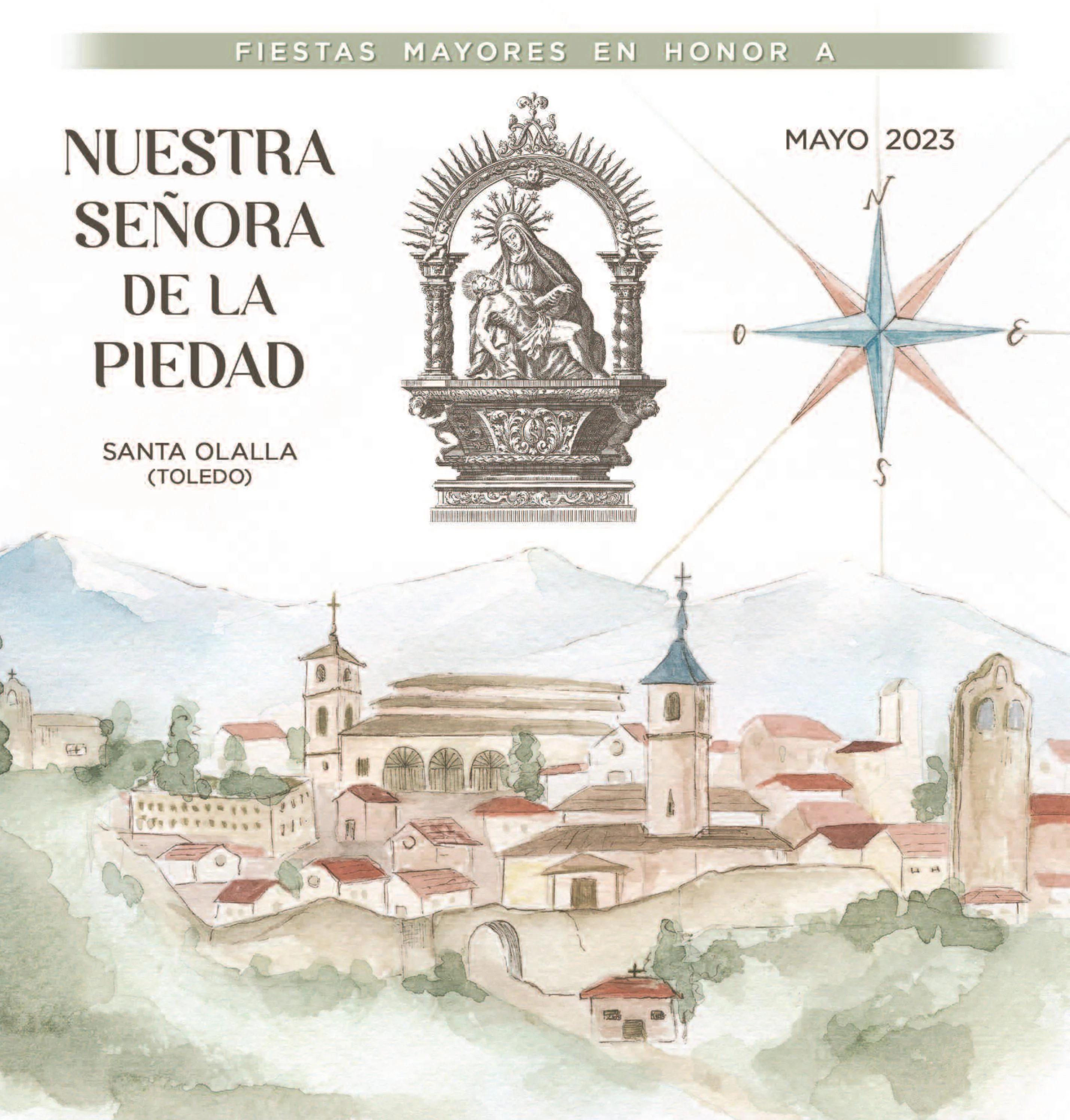 Fiestas patronales en honor a Nuestra Señora de la Piedad 2023 Santa Olalla